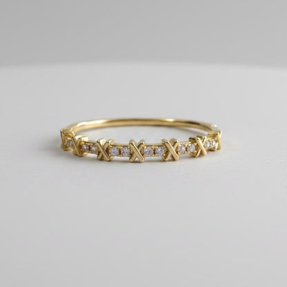 Cross Stoned Bracelet