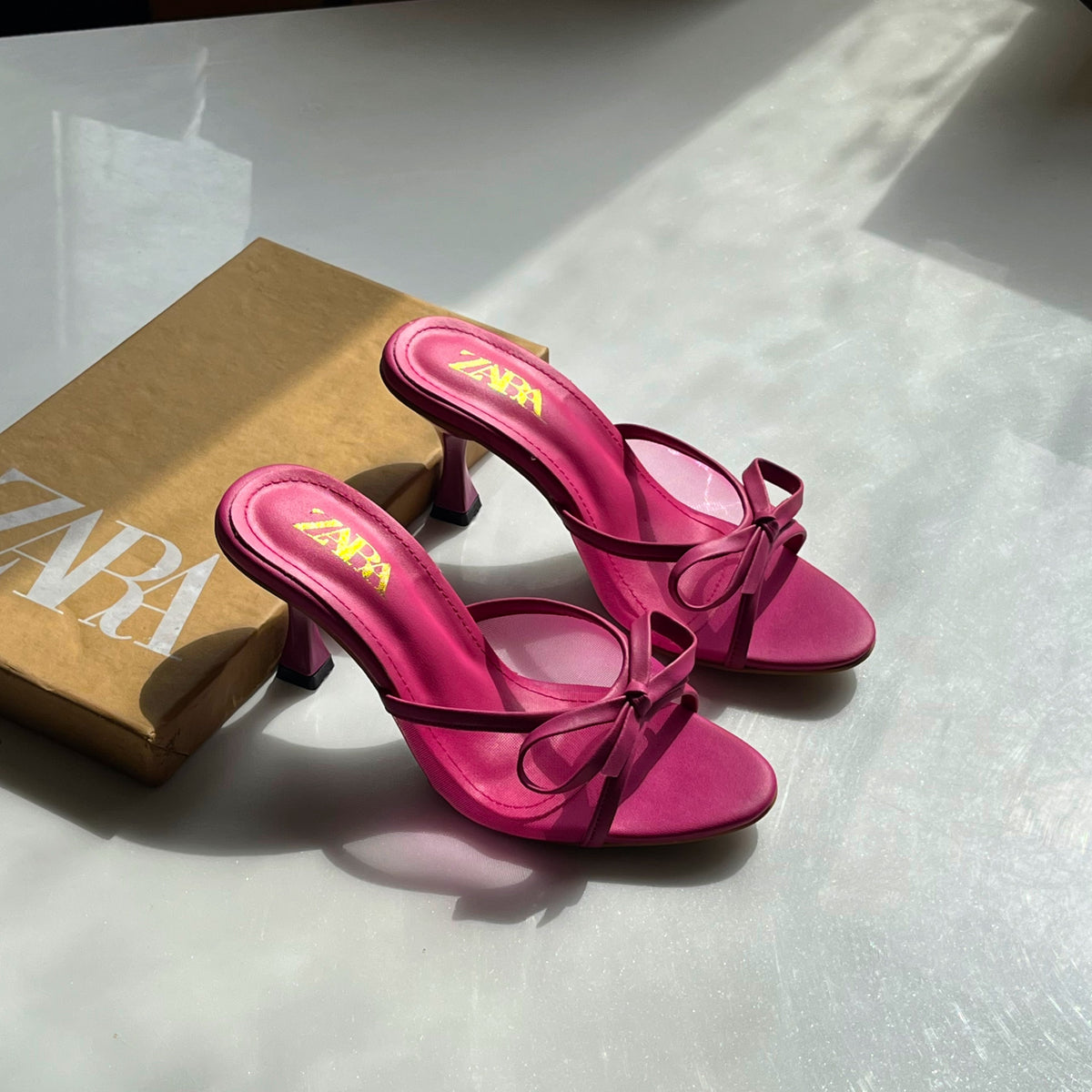 ZARA Heels- Box Packing