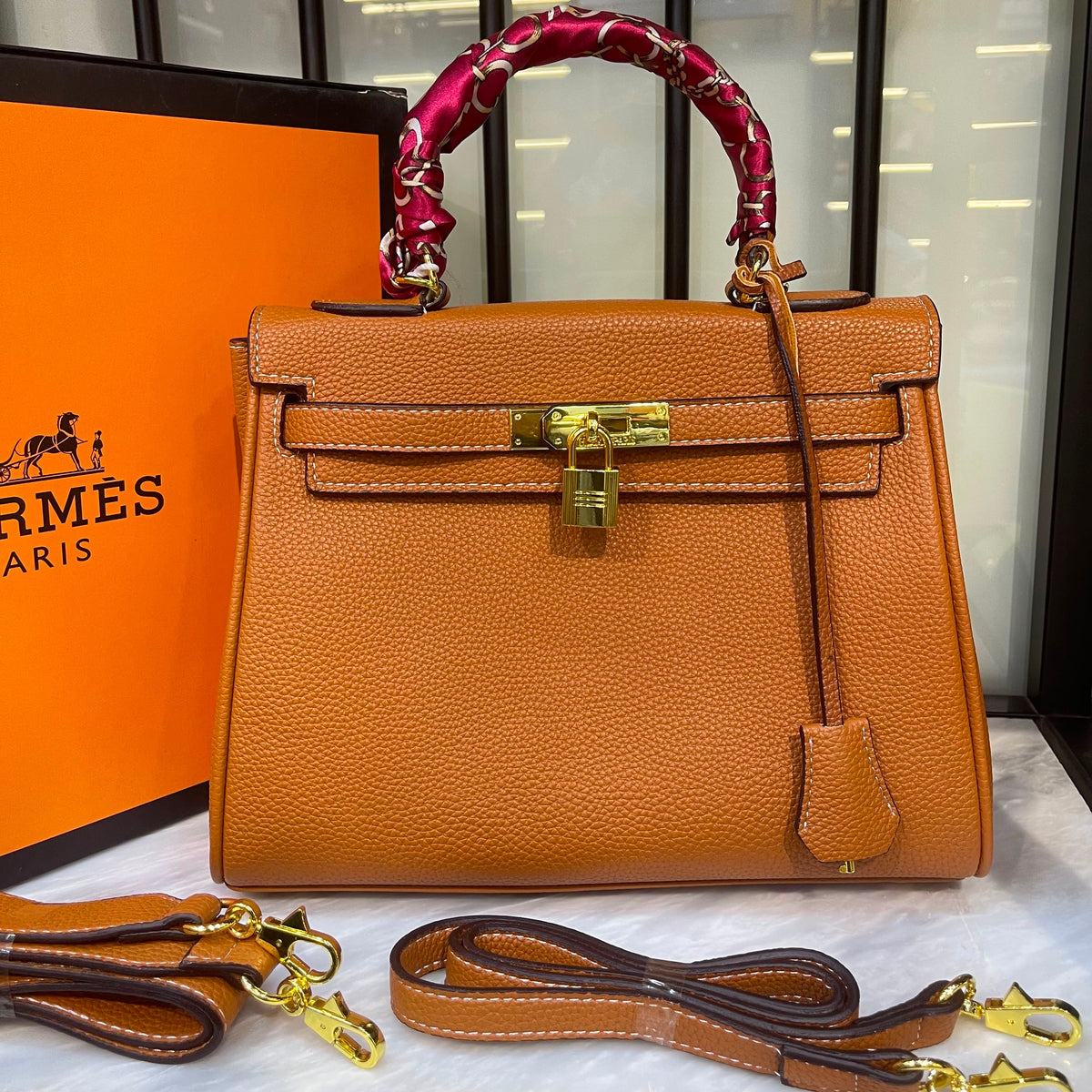 Hermes Kelly Sellier 28- Box Packaging