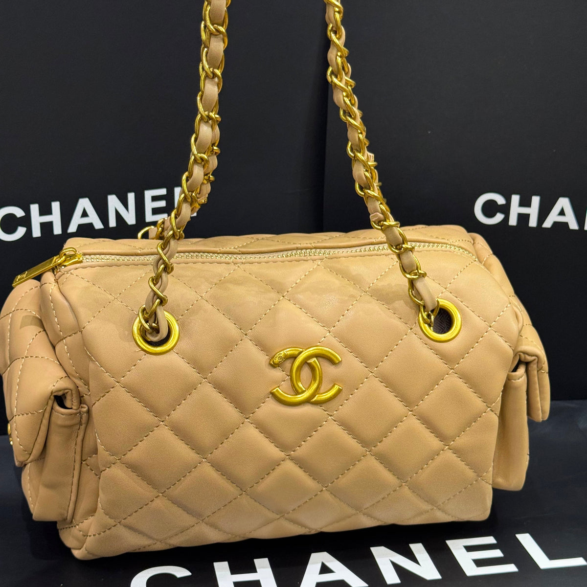 Chanel Preppy Coco Bowling Bag-Box Packaging