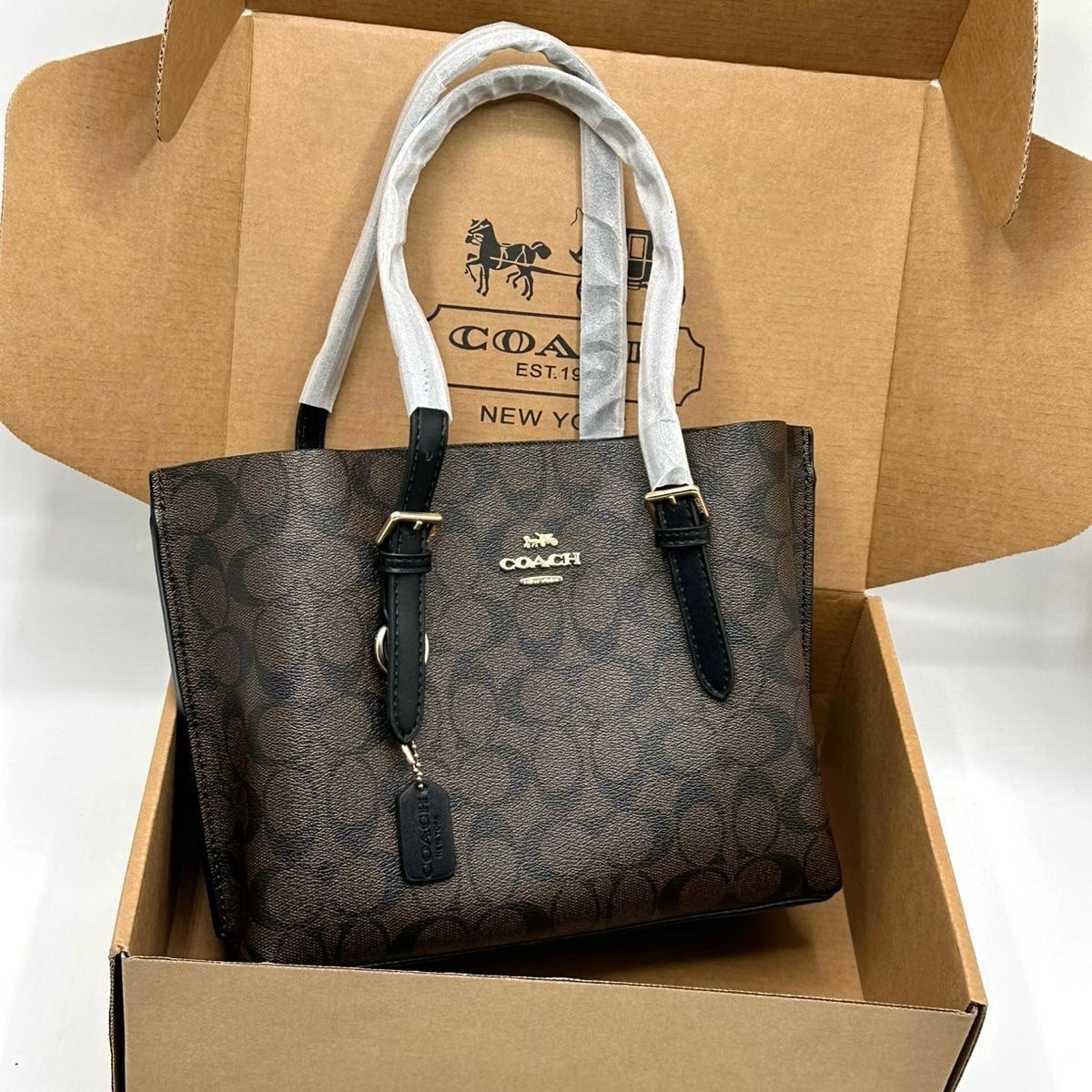 Coach Mollie Tote Bag- Box Packing