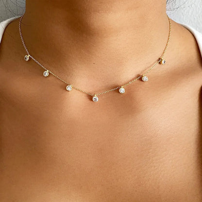 Stone Charms Necklace