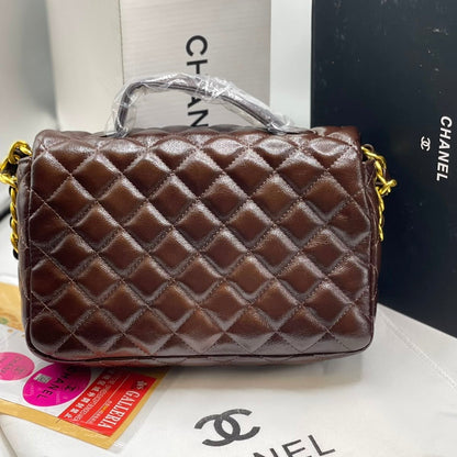 CHANEL DOUBLE POCKET TOP HANDLE- Box Packaging