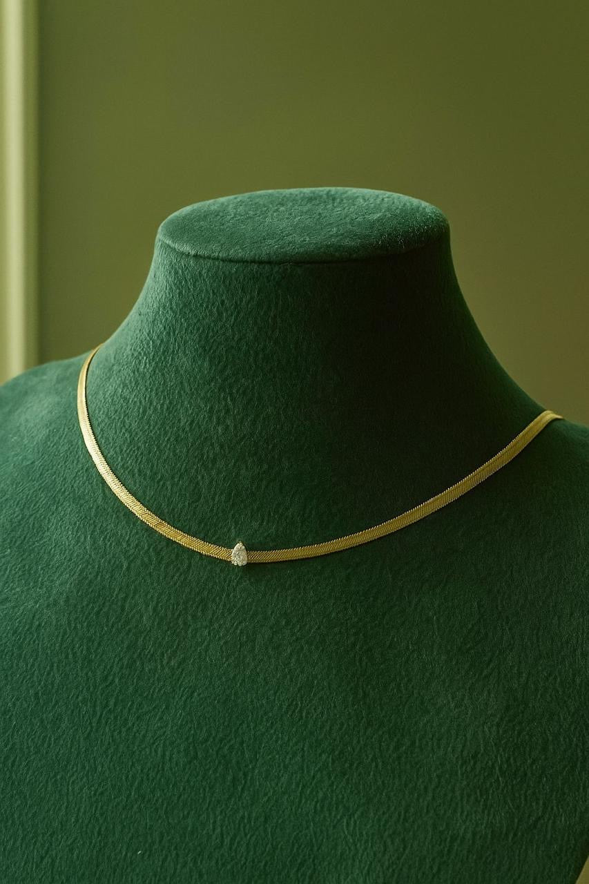 Snake Stone Necklace