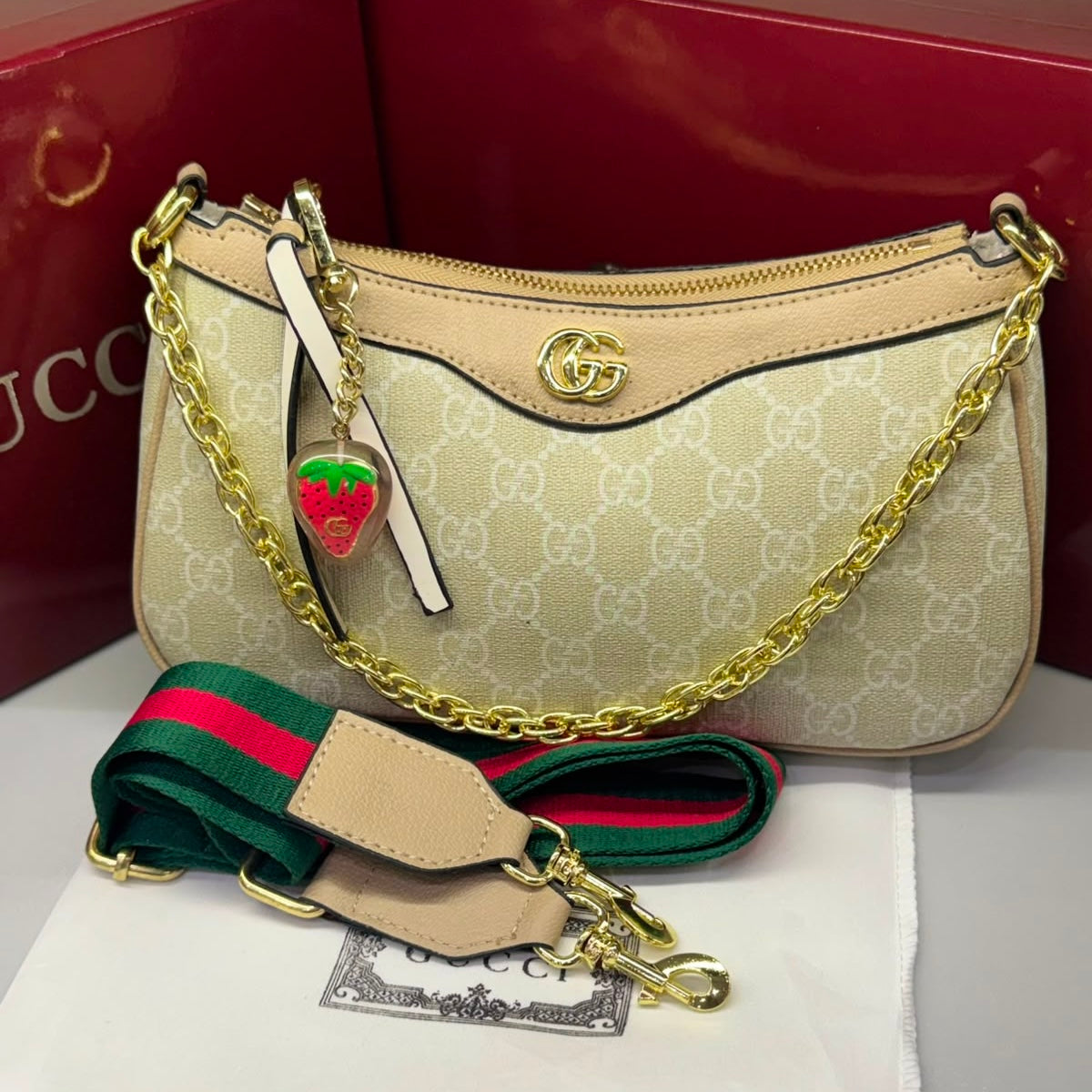 Gucci Ophidia Small Shoulder Bag-Box Packaging