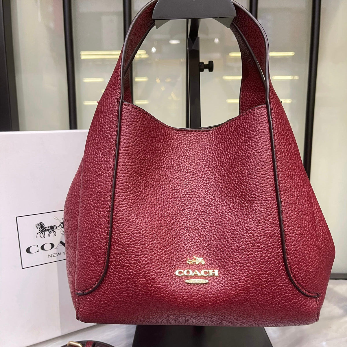 Coach Hadley Hobo 21 Handbag-Box Packaging