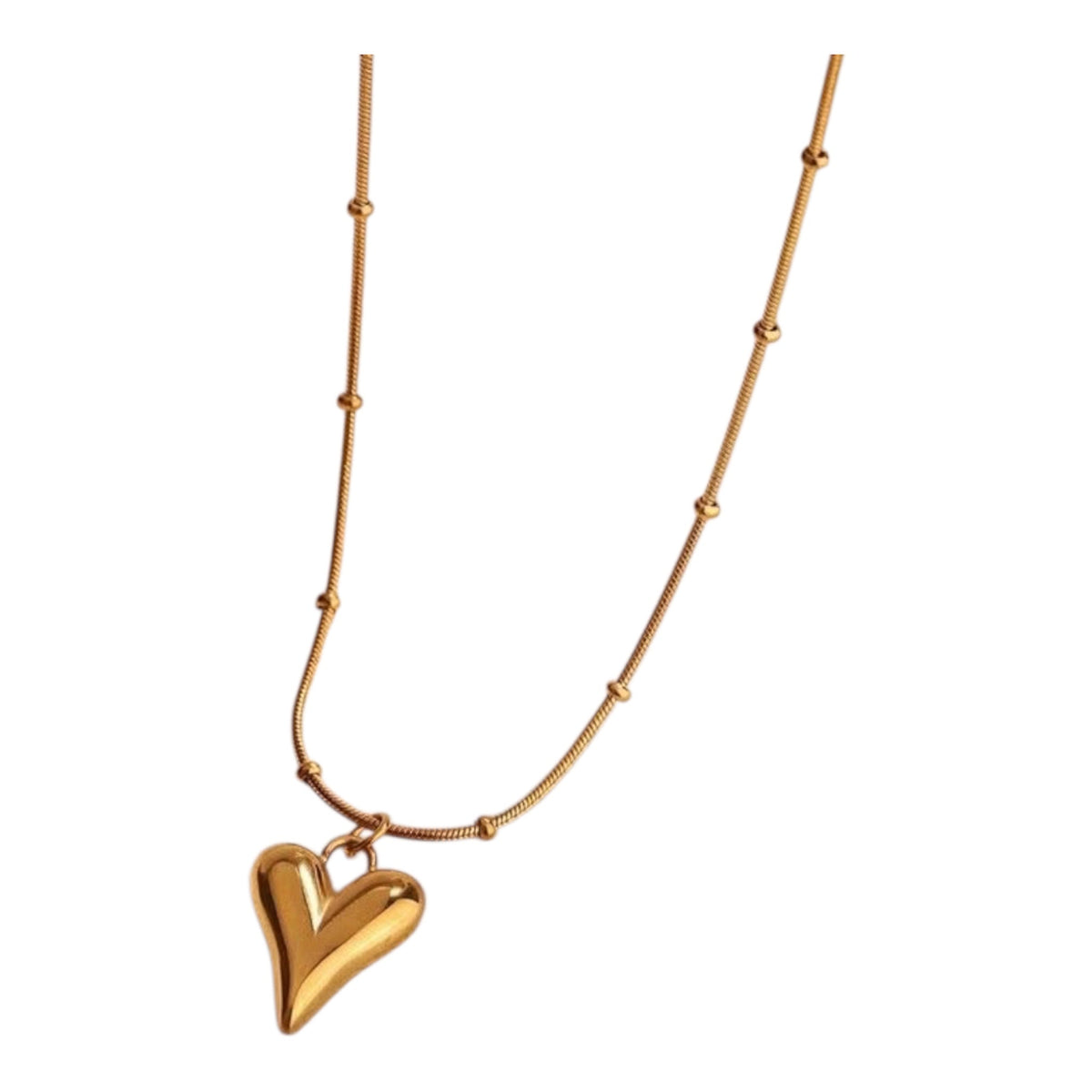 Golden Heart Necklace