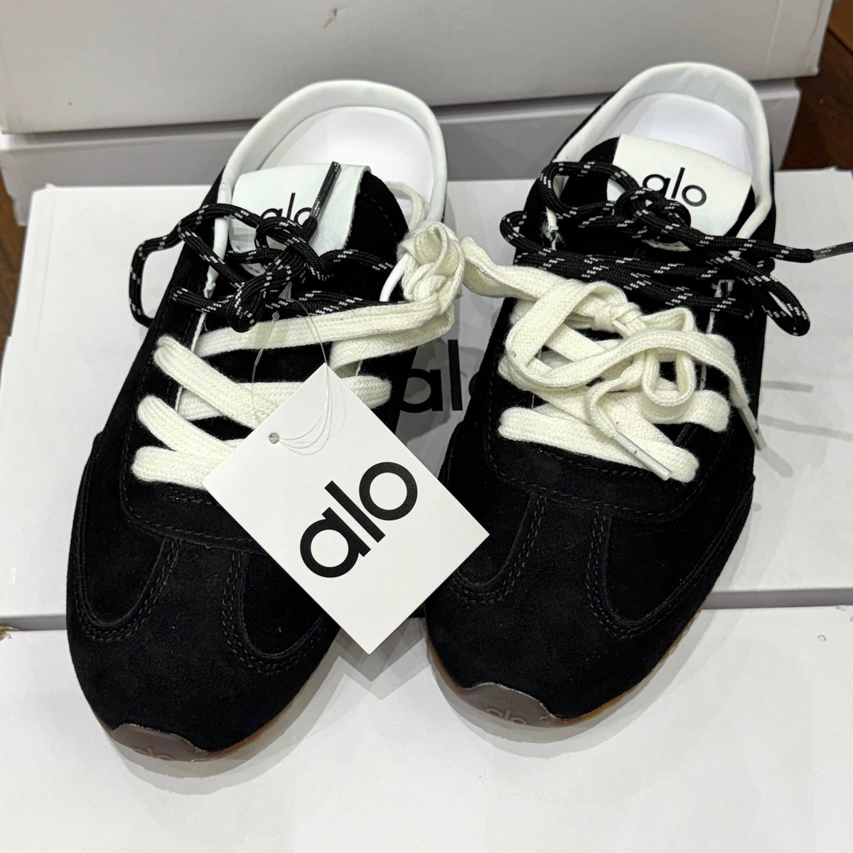 ALO Sunset Sneaker Mule- Box Packing