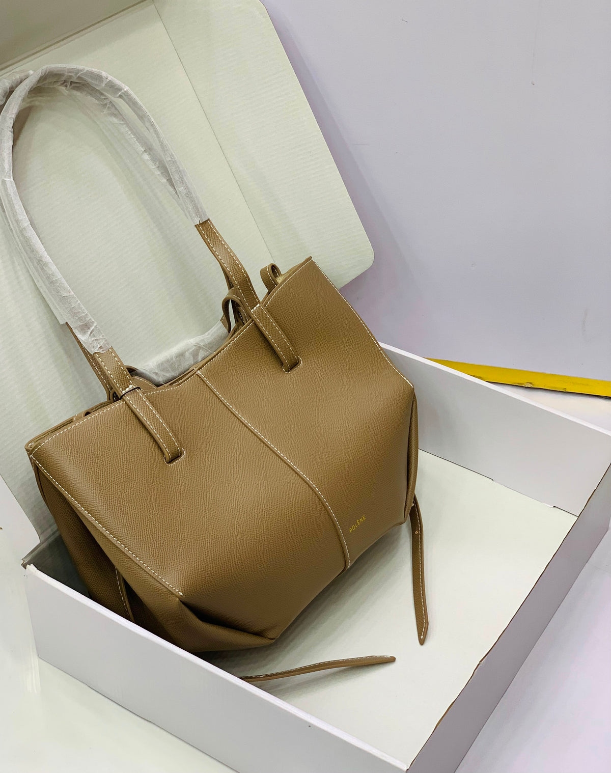 Polène Cyme Large Tote Bag-Box Packaging