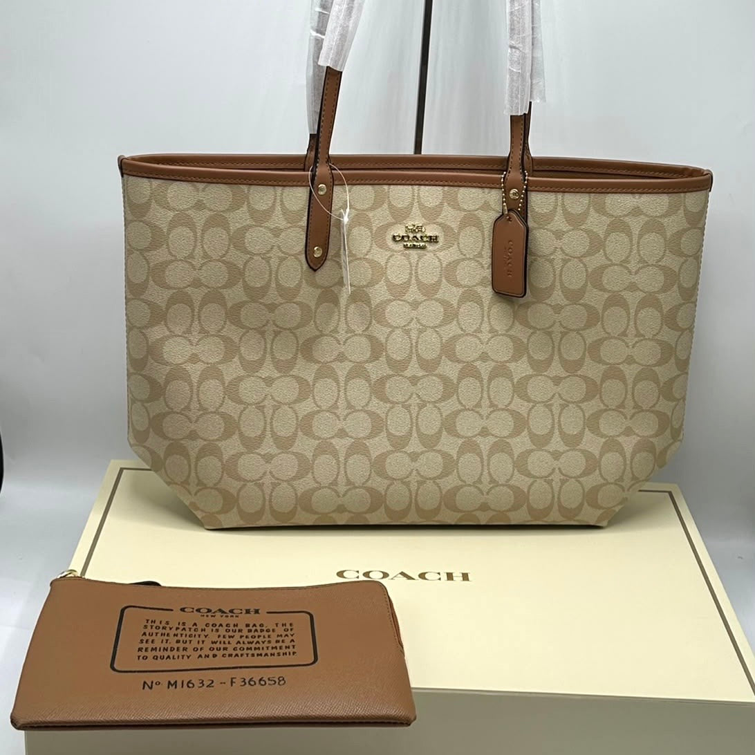 Coach City Tote Bag- Box Packing