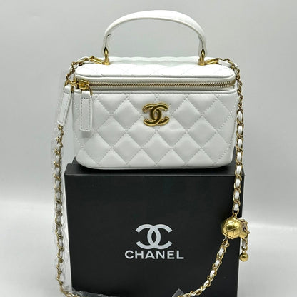 Chanel Quilted Vanity Bag- Box Packaging
