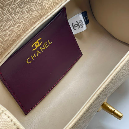 Chanel Preppy Coco Bowling Bag-Magnetic Box