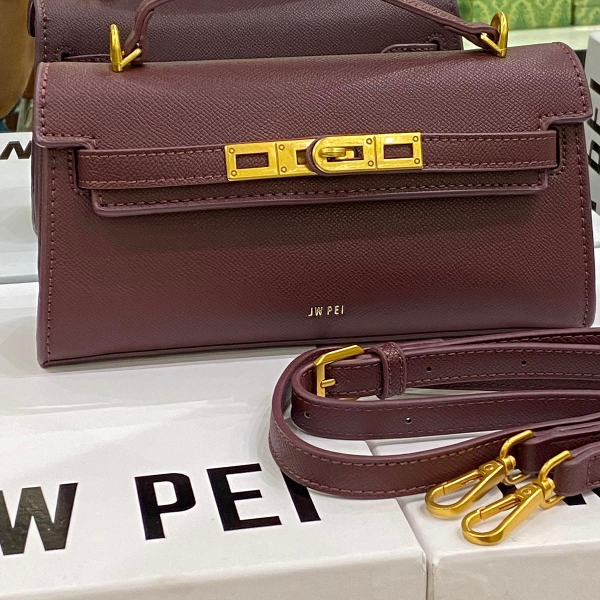 JW PEI Noor Top Handle Bag-Box Packaging