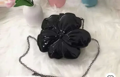 Metallic Flower Bag