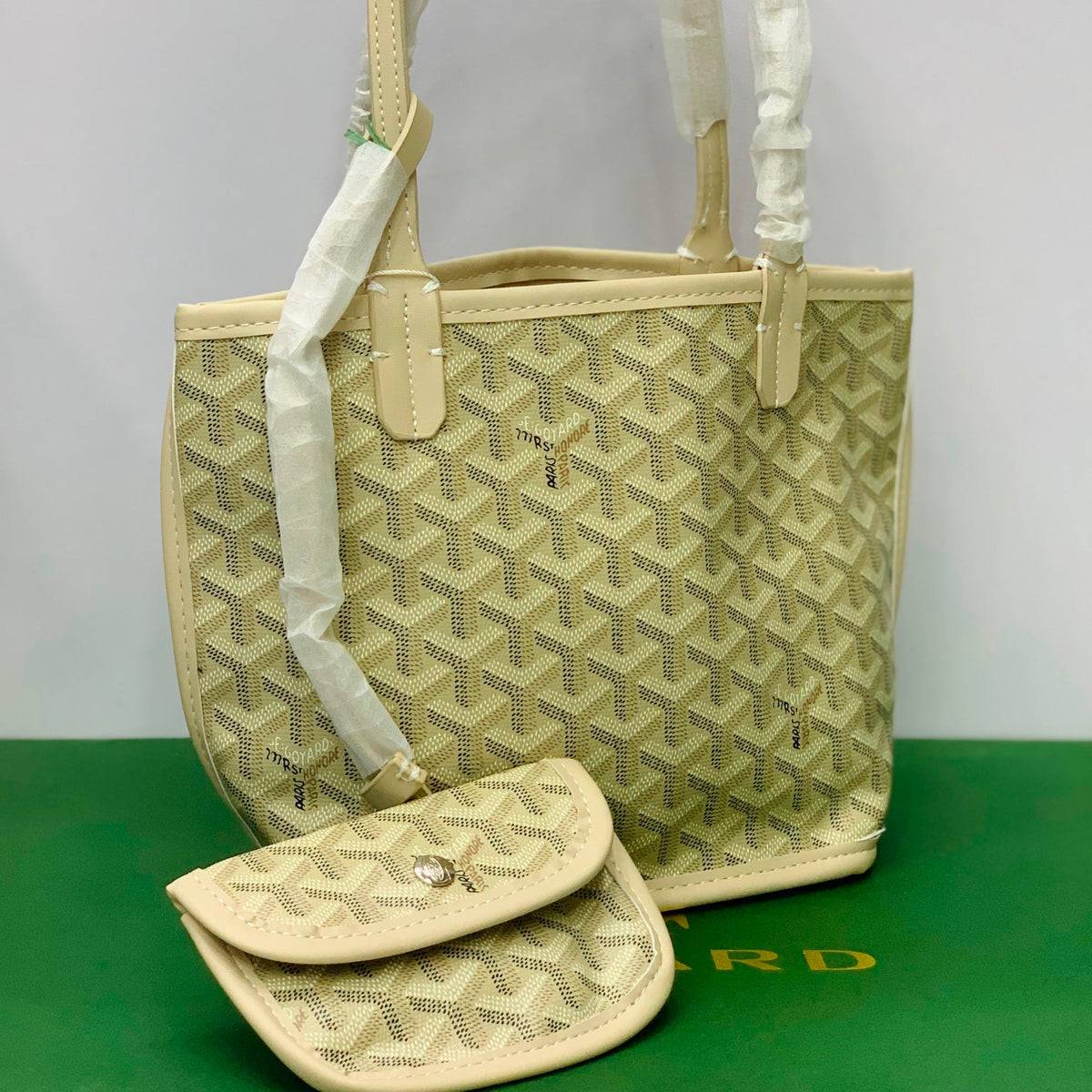 Goyard Mini Handbag Set With Wallet