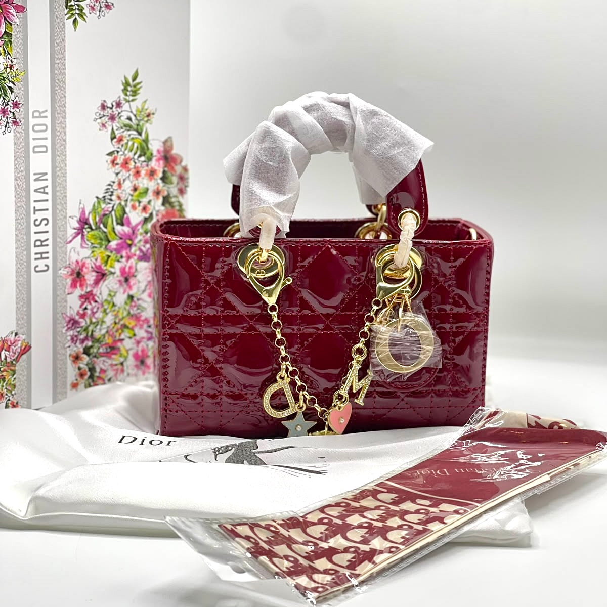 DIOR LADY D-joy Bag Small-Box Packaging