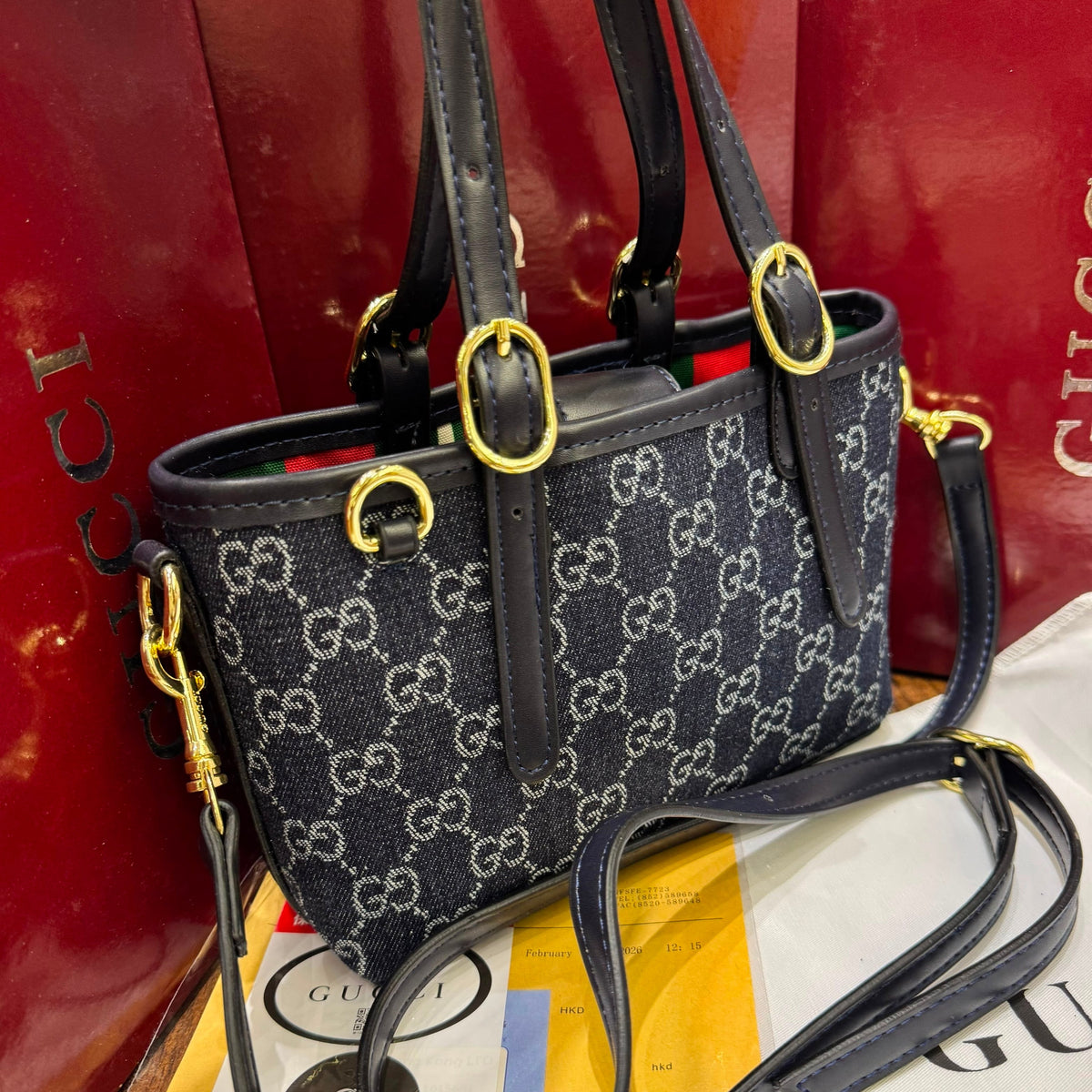 Gucci Emblem Mini Bag- Box Packing