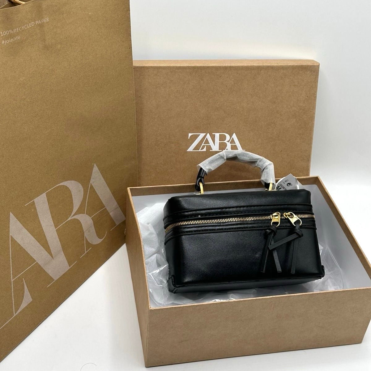 Zara Mini Vanity Bag-Box Packaging