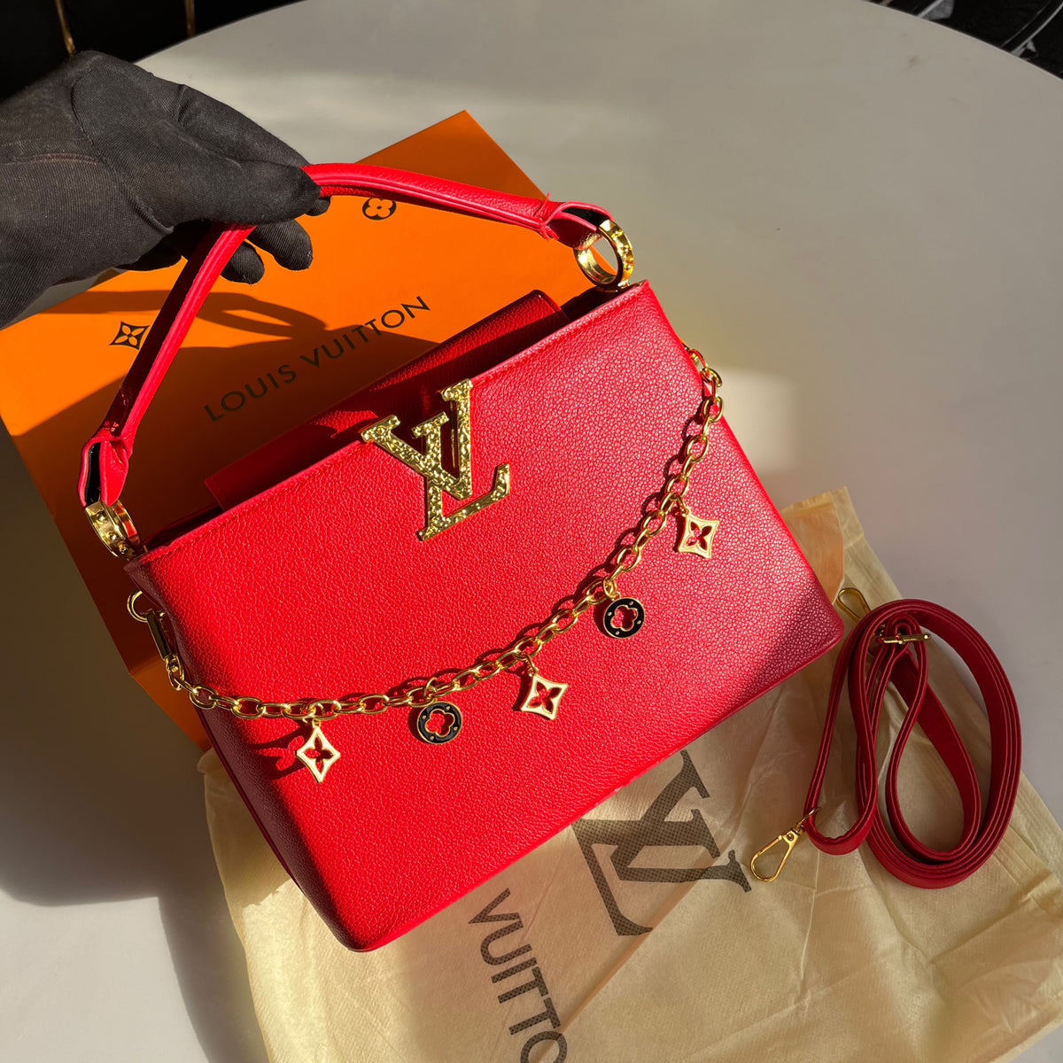 LOUIS VUITTON HANDBAG-Magnetic Box