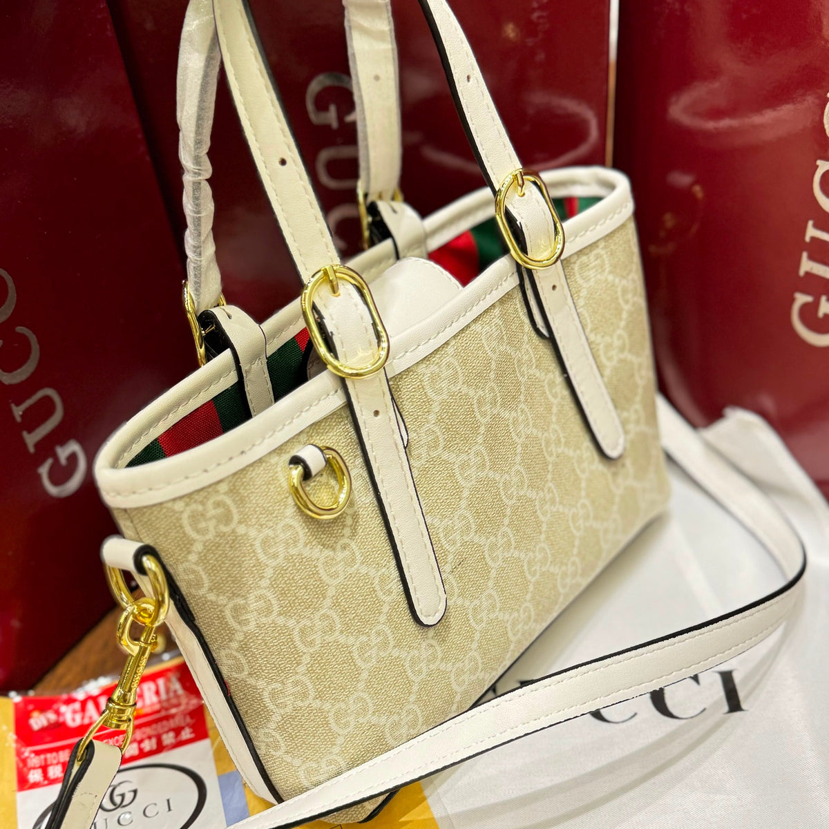 Gucci Emblem Mini Bag- Box Packing