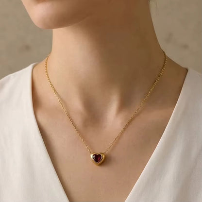 Stoned Heart Pendant