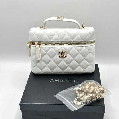 Chanel Quilted Vanity Bag-Box Packing