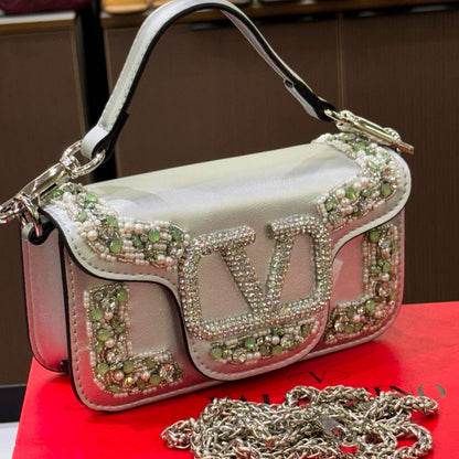 Valentino Garavani Locò Small Shoulder Bag- Box Packing