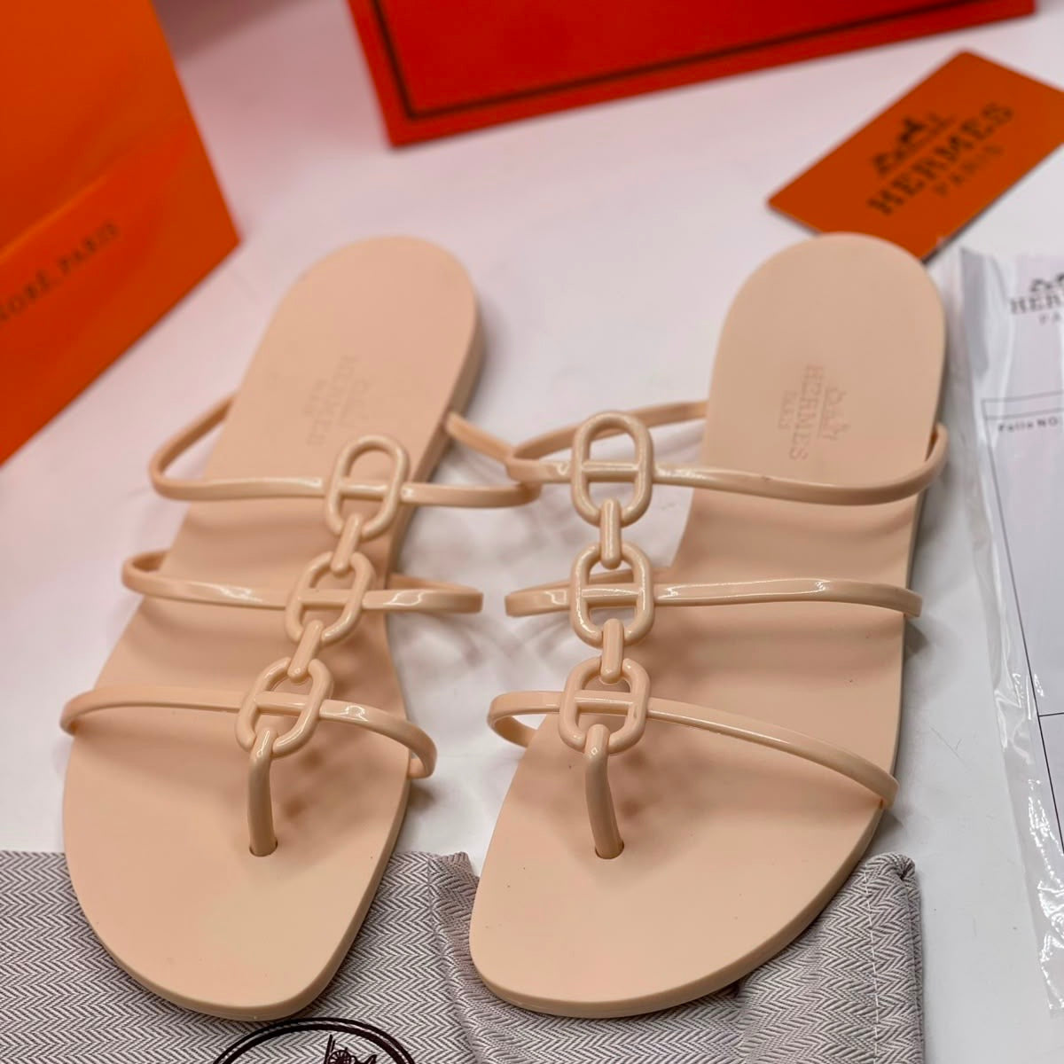 Hermes Mykonos sandal-Box Packaging