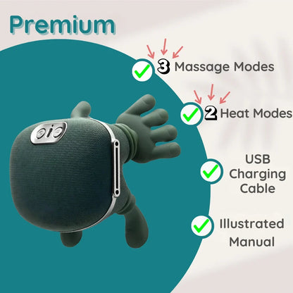 Wearable Electric Simulated Hand Neck And Shoulder Massager