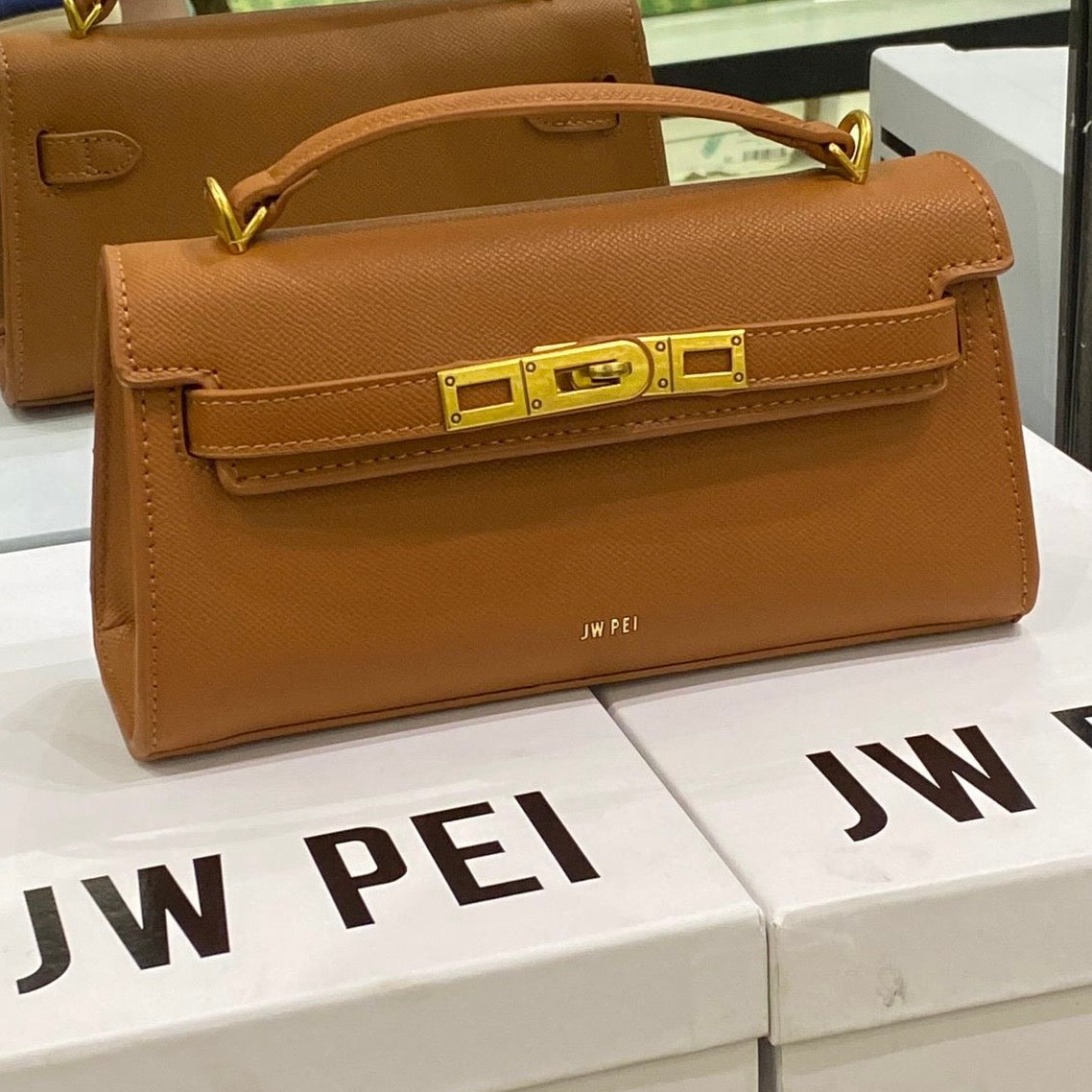 JW PEI Noor Top Handle Bag-Box Packaging