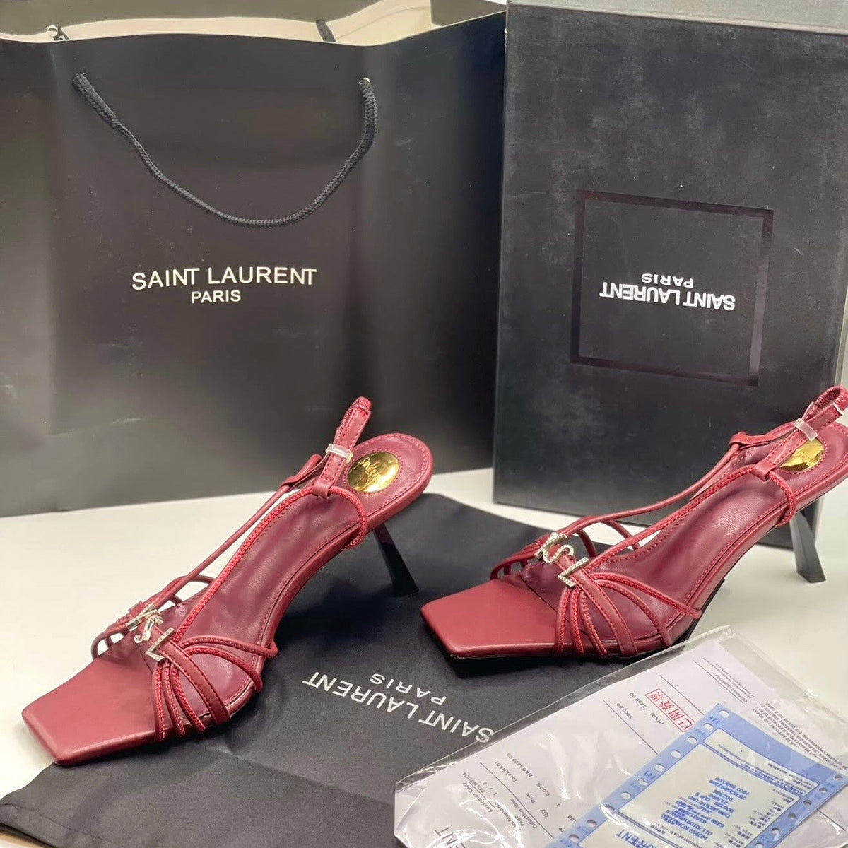 YSL JERRY Sandal-Box Packaging