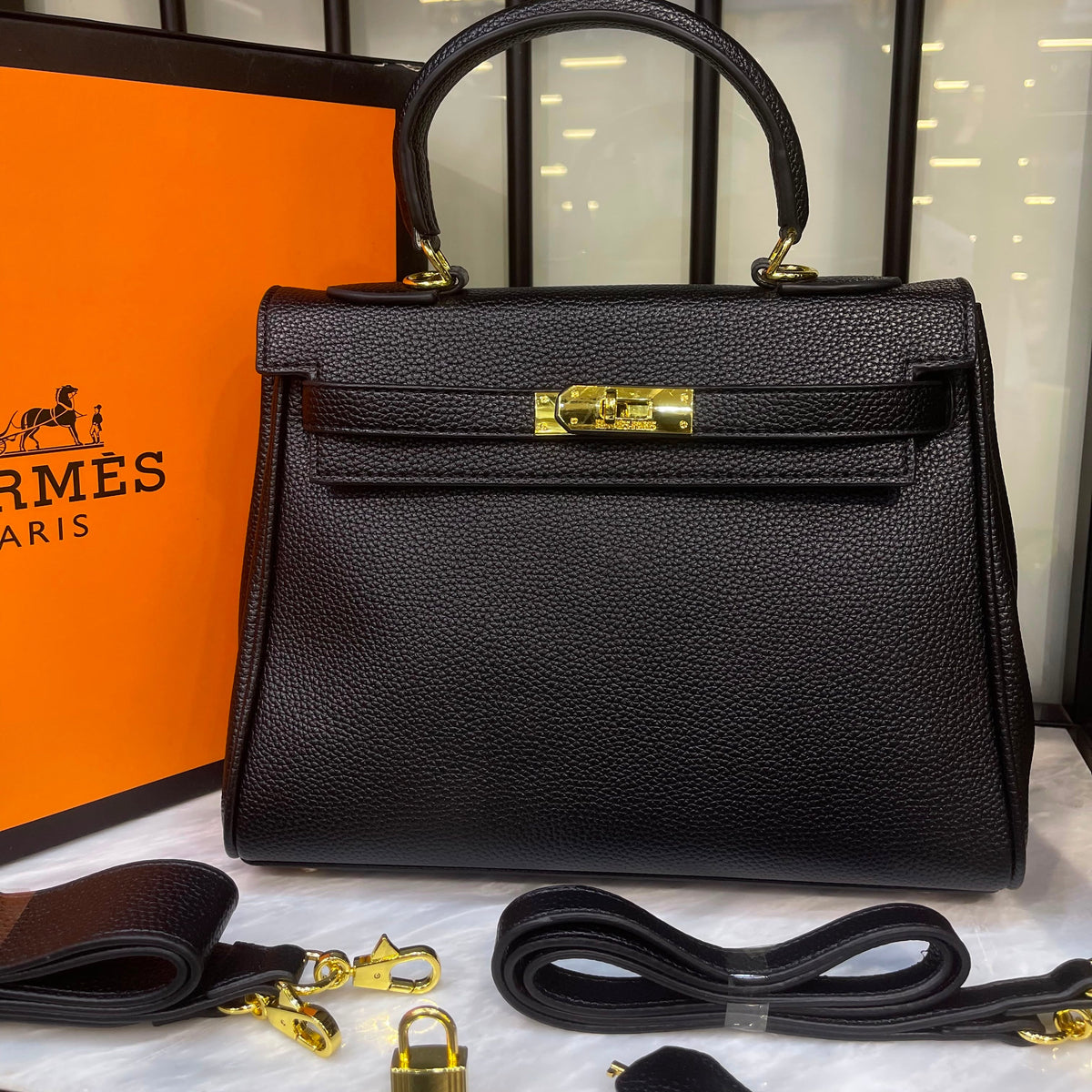 Hermes Kelly Sellier 28- Box Packaging