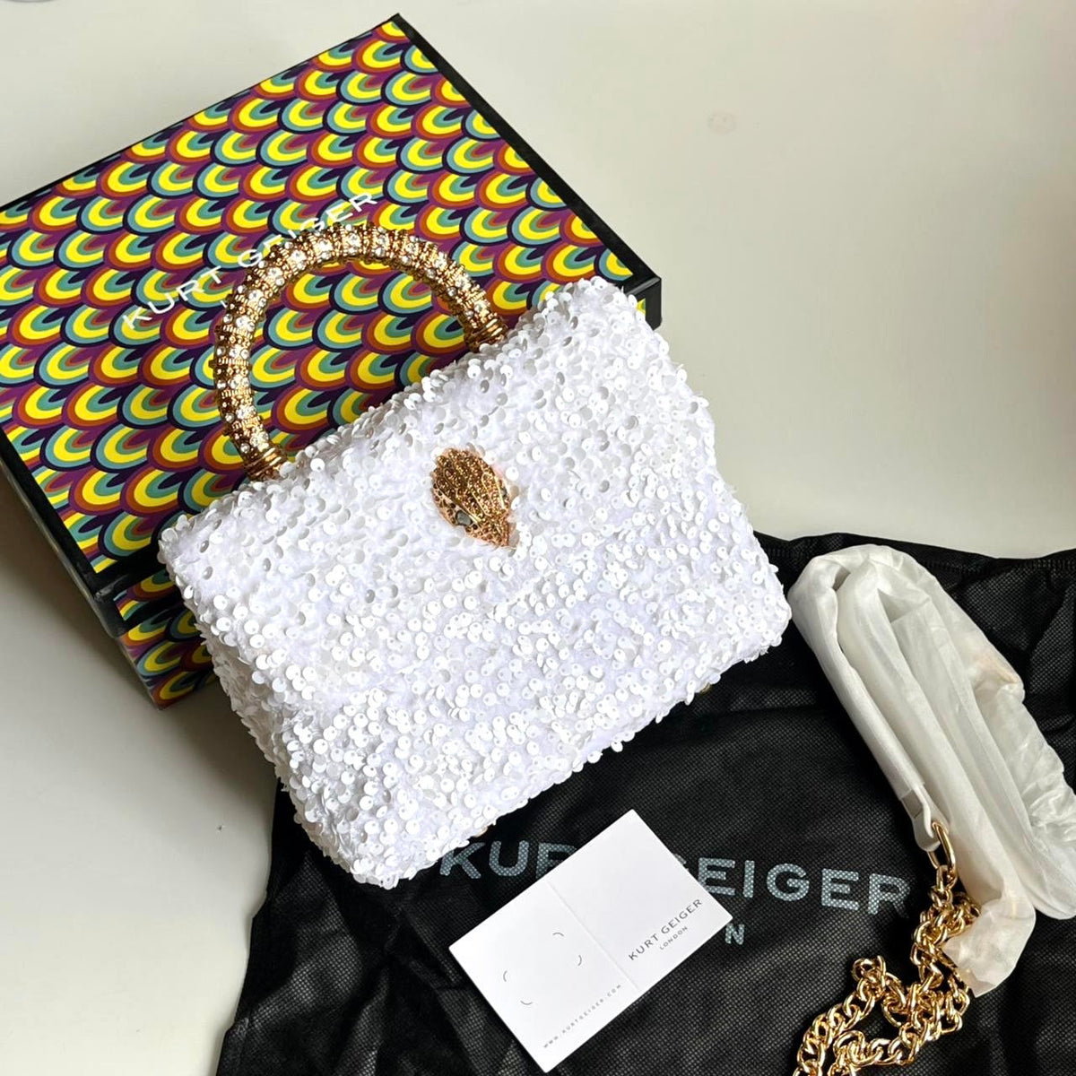 KURT GEIGER Crossbody Bag-Box Packaging