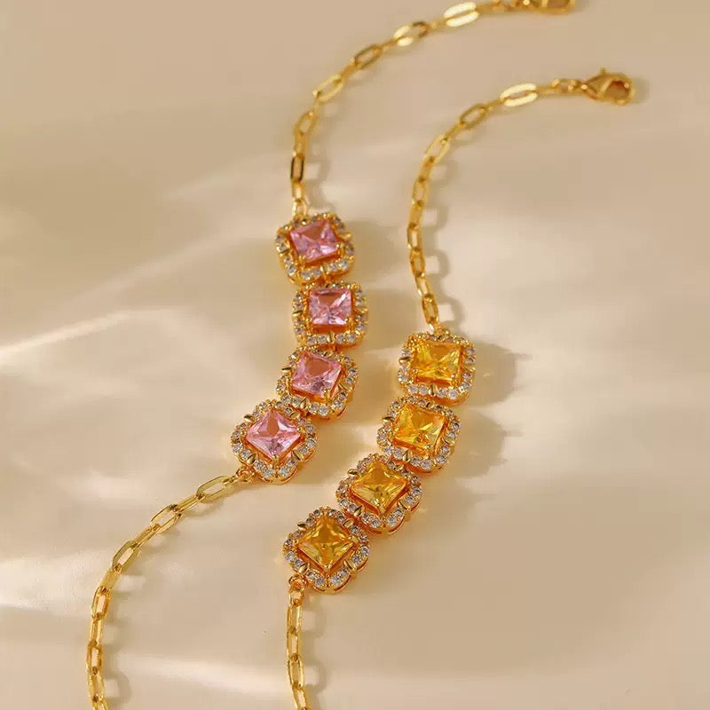 RosŽ Royale Crystal Bracelet