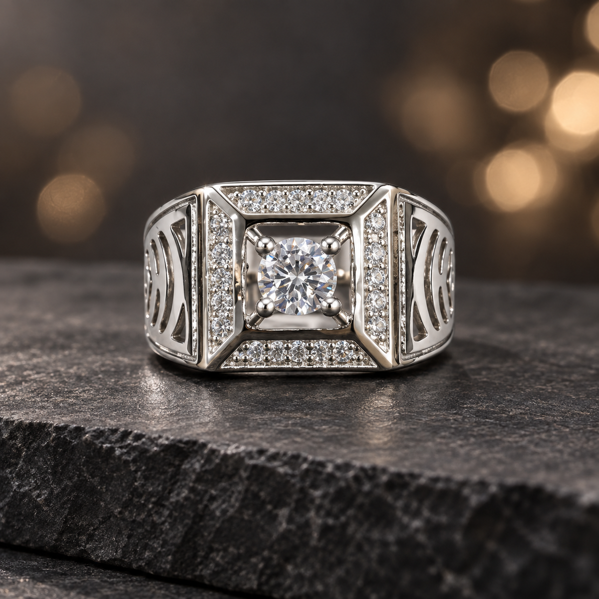 Men's Ring-04 (Silver)