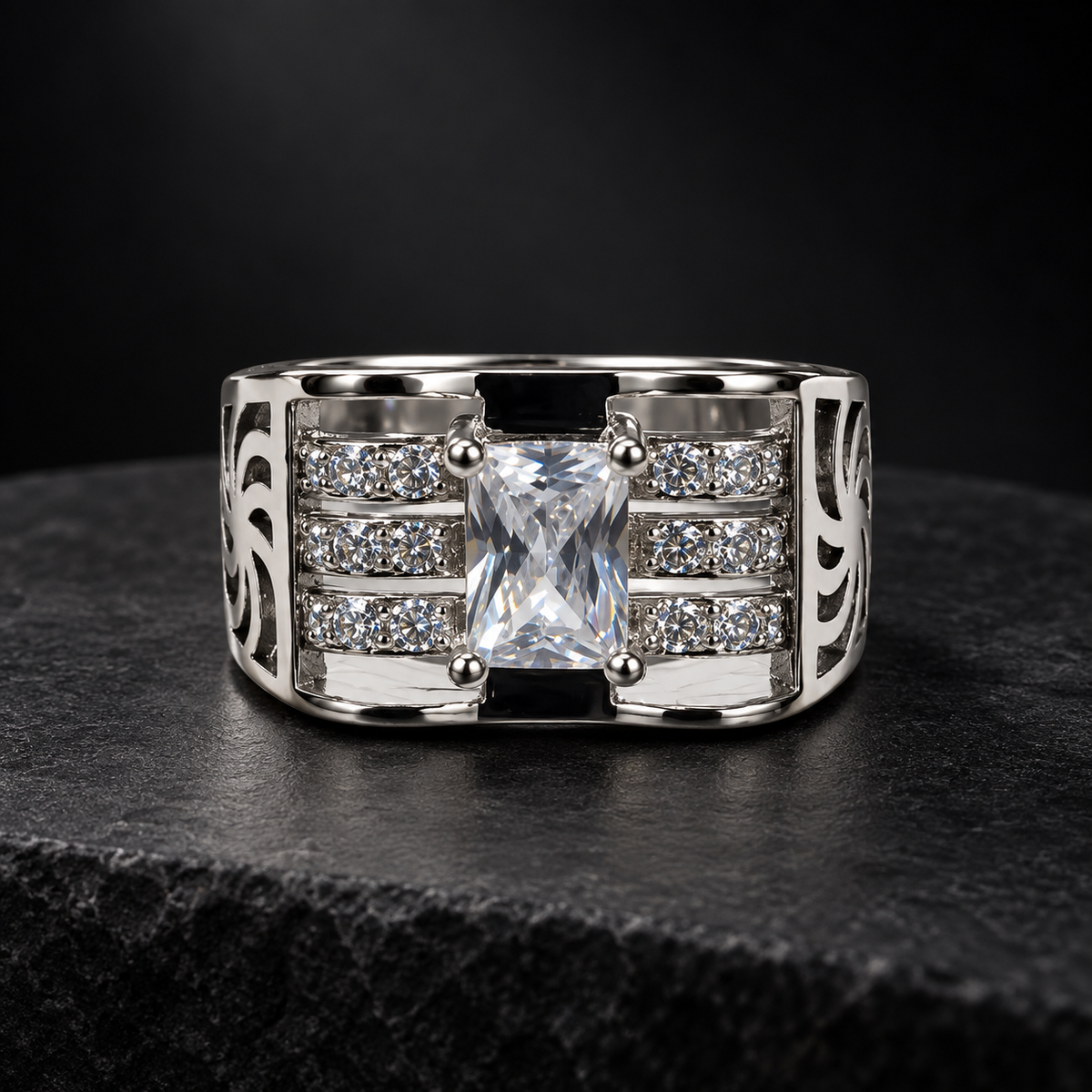 Men's Ring-08 (Silver)