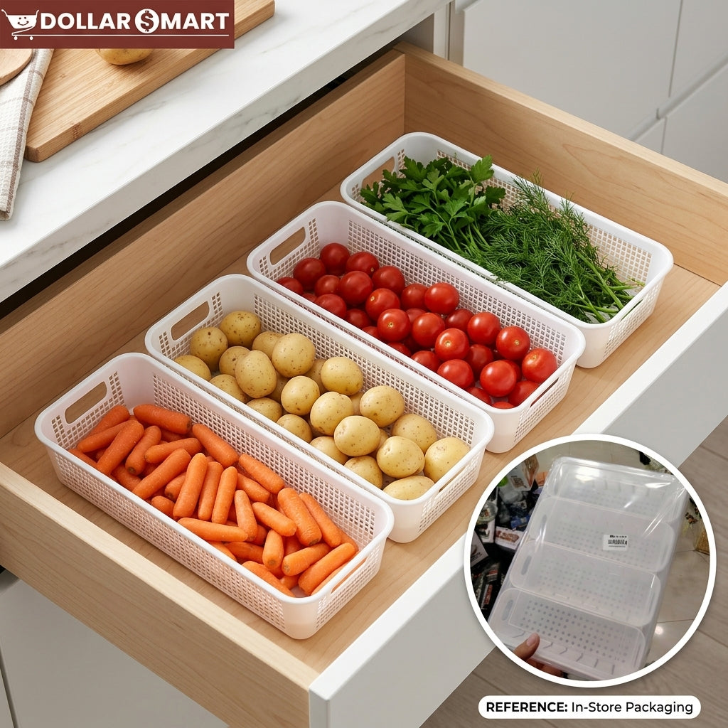 Food Basket Set of 4