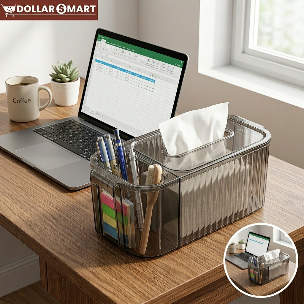 Mobile Holder and Tissue Box Organizer