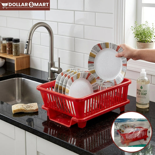 Stainless Steel Kitchen Dish Rack for Cabinet Wall Mount