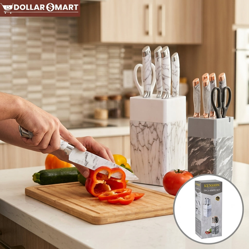 Kunsion 7pcs Knife Set