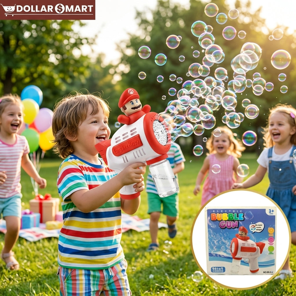 Electric Bubble Gun