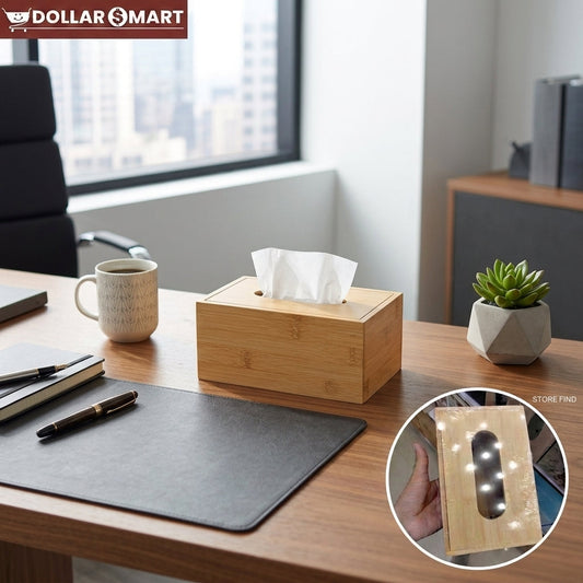 Wooden Tissue Box Large
