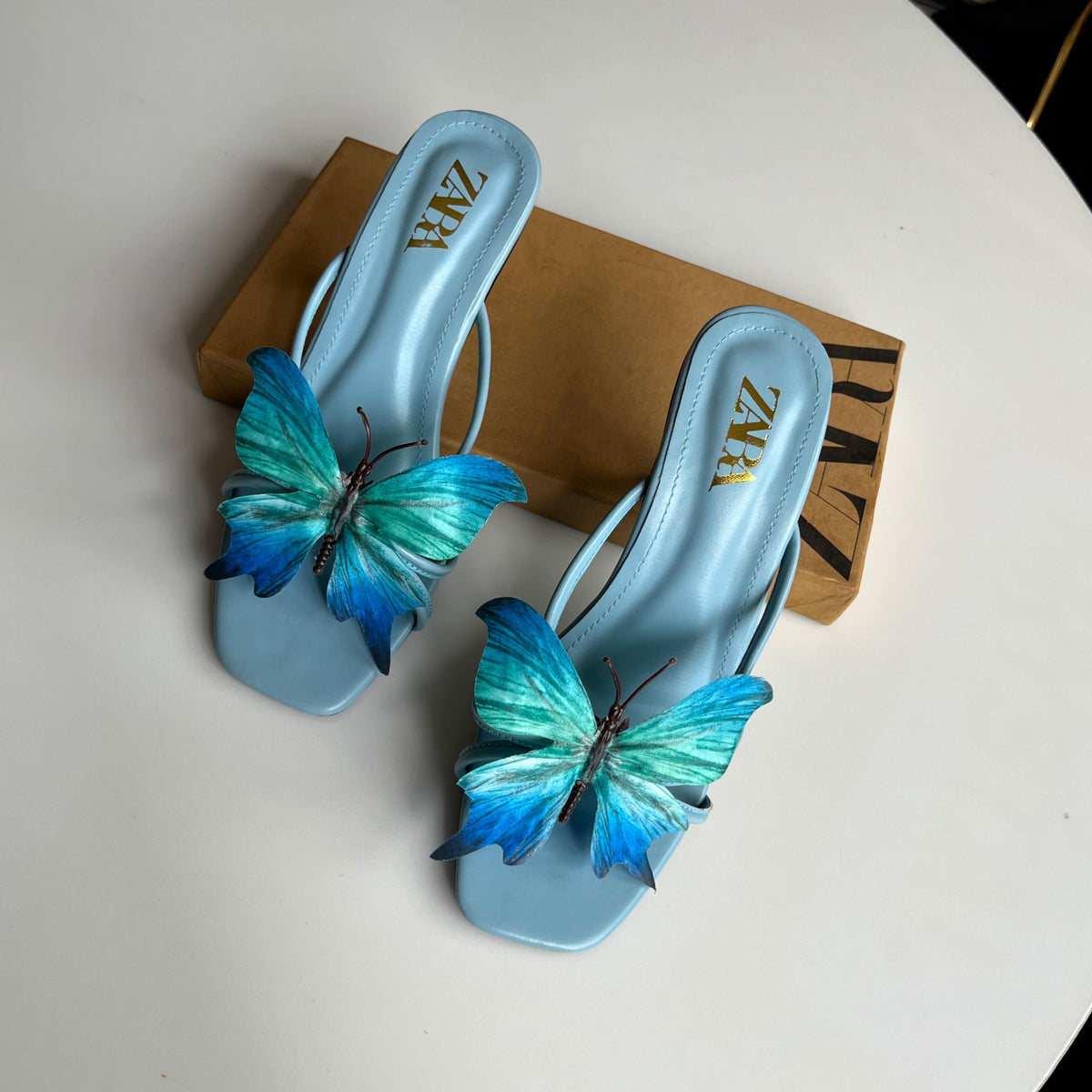 ZARA Butterfly Heels- Box Packing