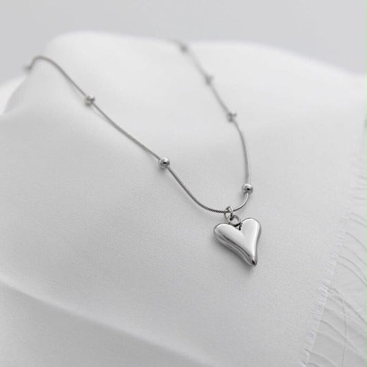 Silver Heart Necklace