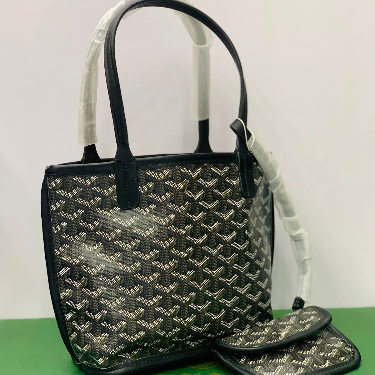 Goyard Mini Handbag Set With Wallet