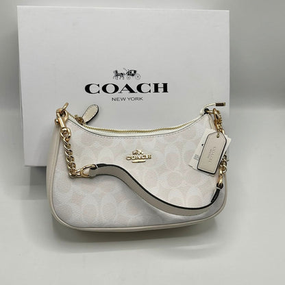 Coach Teri Shoulder Bag in Canvas  (Master)-Box Packing