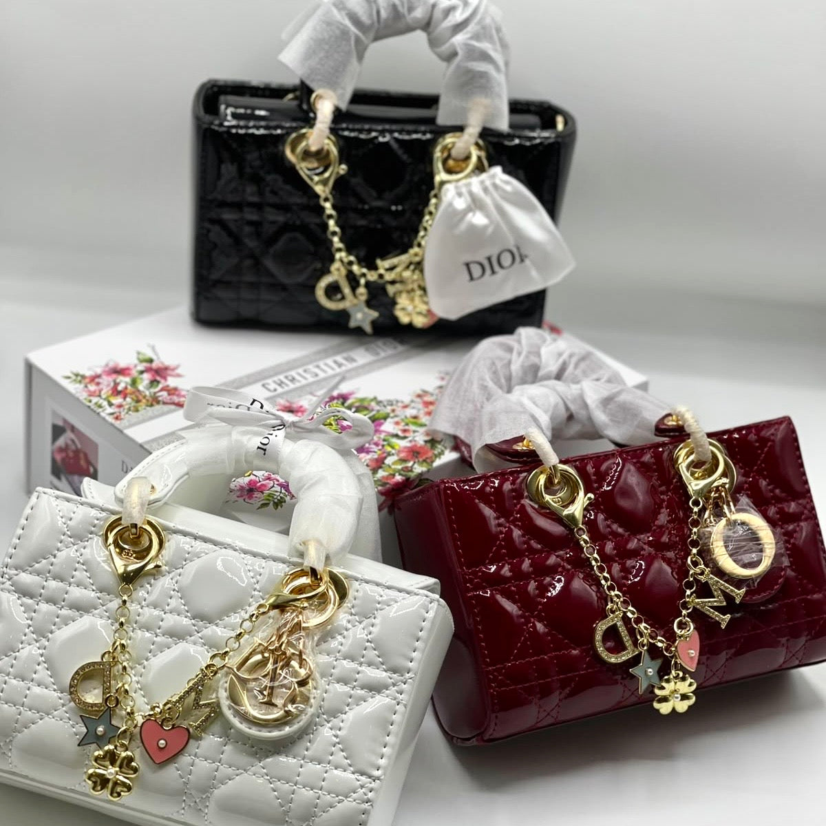 DIOR LADY D-joy Bag Small-Box Packaging