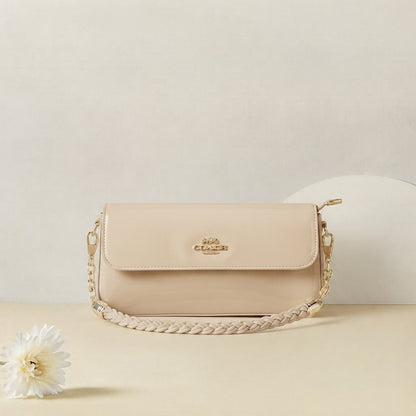 Glossy Chain Handbag
