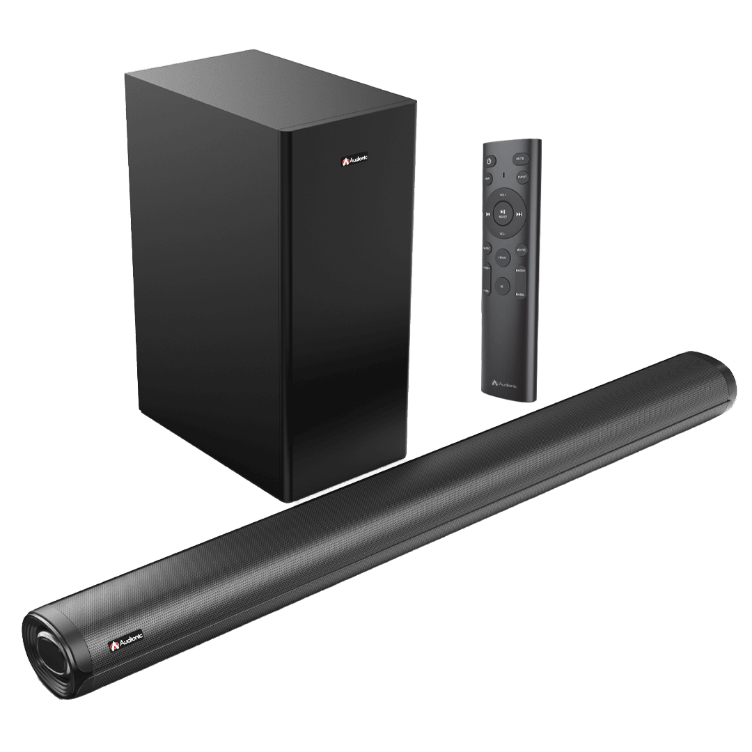 Elite 1200 Sound Bar with Wireless Woofer 2.1 Multimedia Speaker