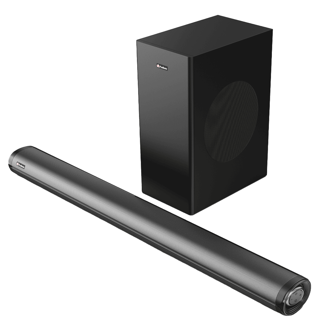 Elite 1200 Sound Bar with Wireless Woofer 2.1 Multimedia Speaker